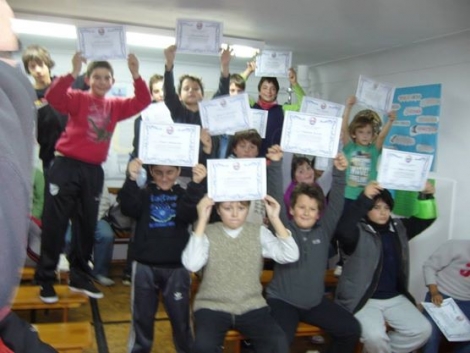 Finalizó el Primer Curso de 2014 de la Escuela de Pesca para Niños