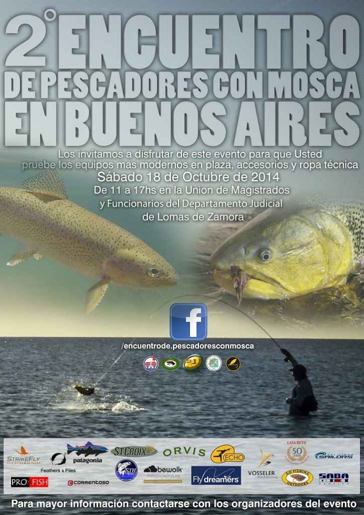 2º Encuentro de Pescadores con Mosca, en Buenos Aires